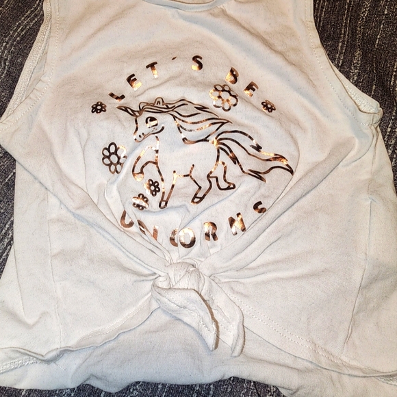 H&M Unicorn Tank Top with matching Shorts - Picture 2 of 6